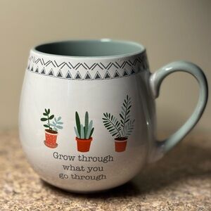 Grow through what you go through coffee mug